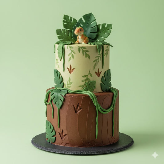 Dino Jungle Cake