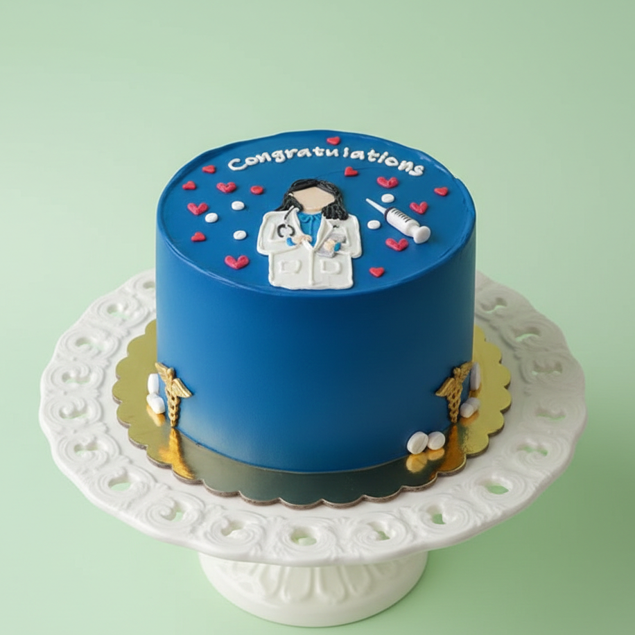 Congratulations Doctor Cake