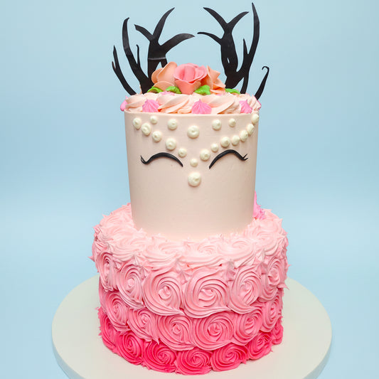Enchanted Deer Cake
