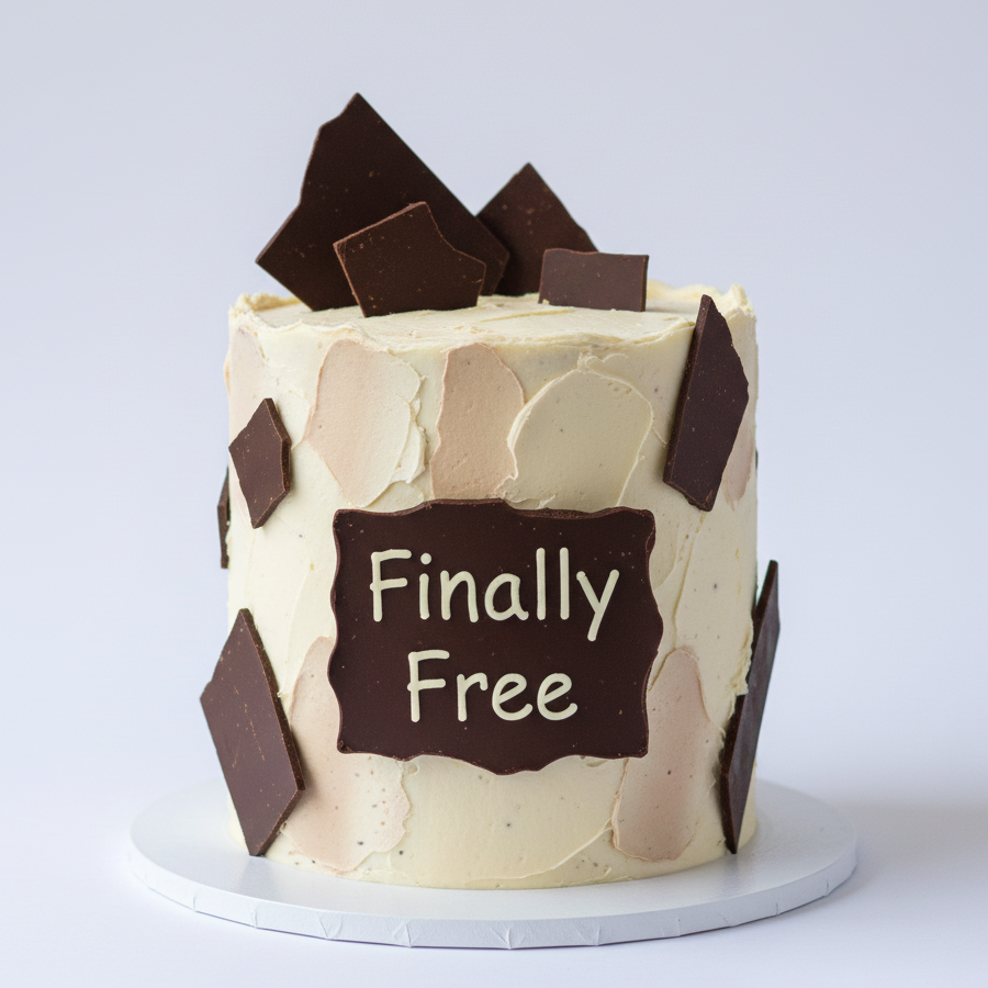 Finally Free Cake