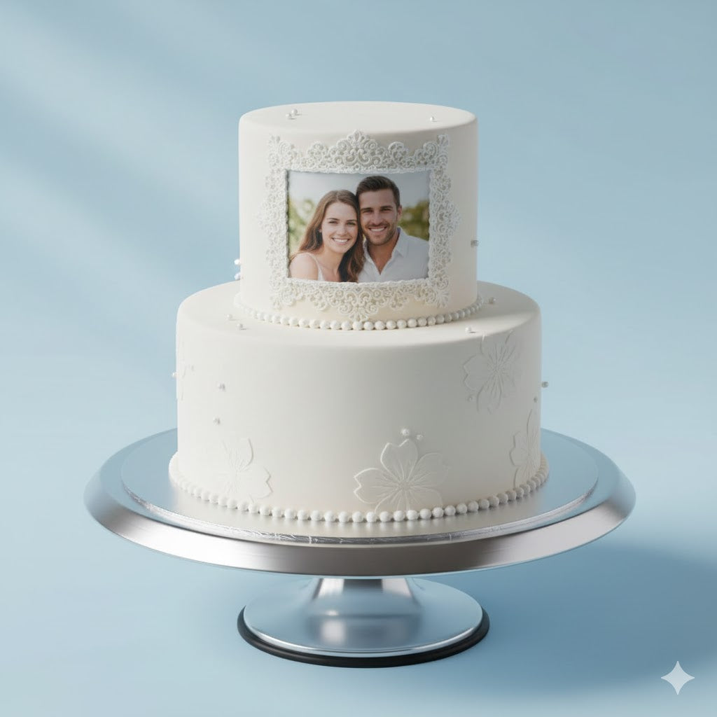 Forever Moments Photo Cake