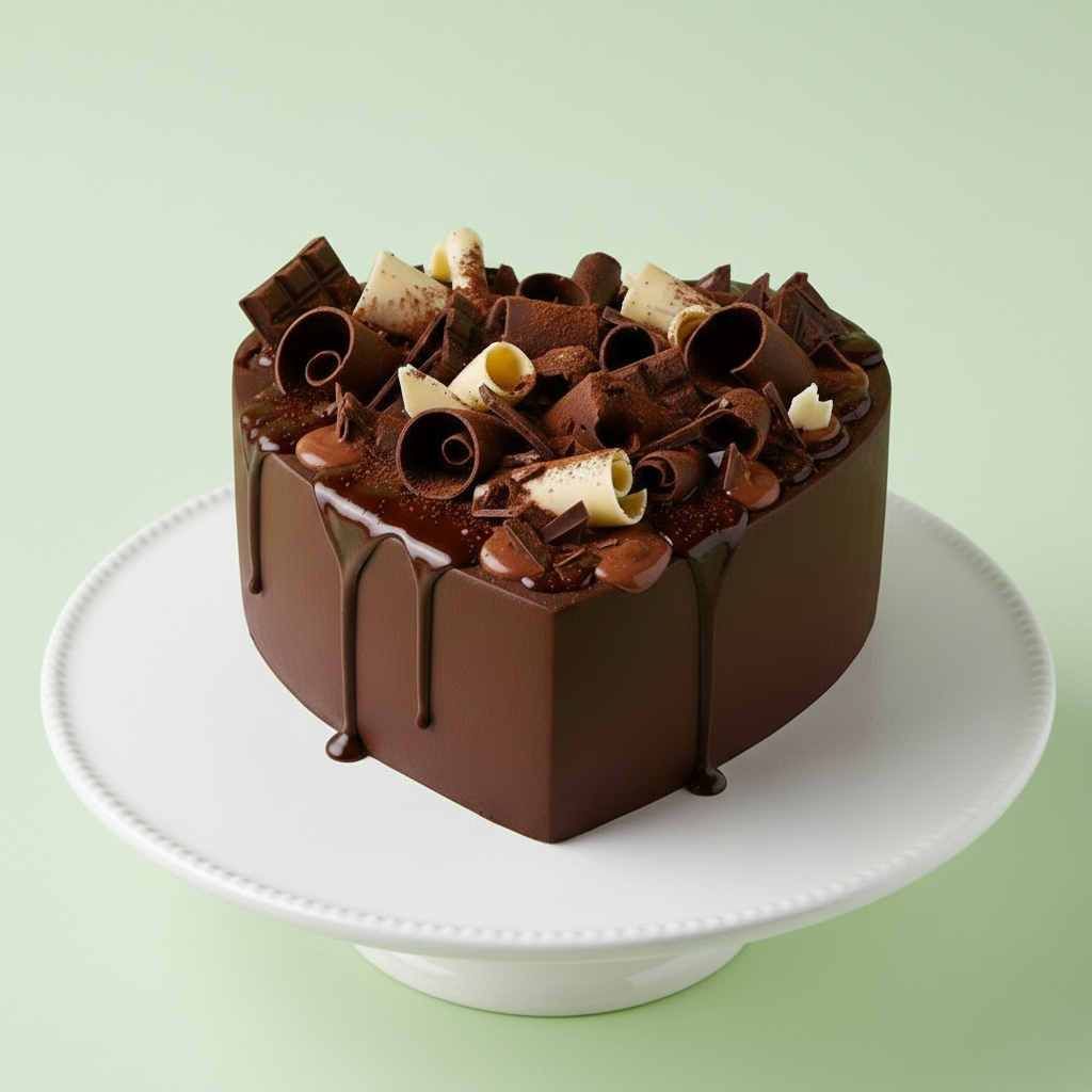 Triple Chocolate Overload Drip Cake