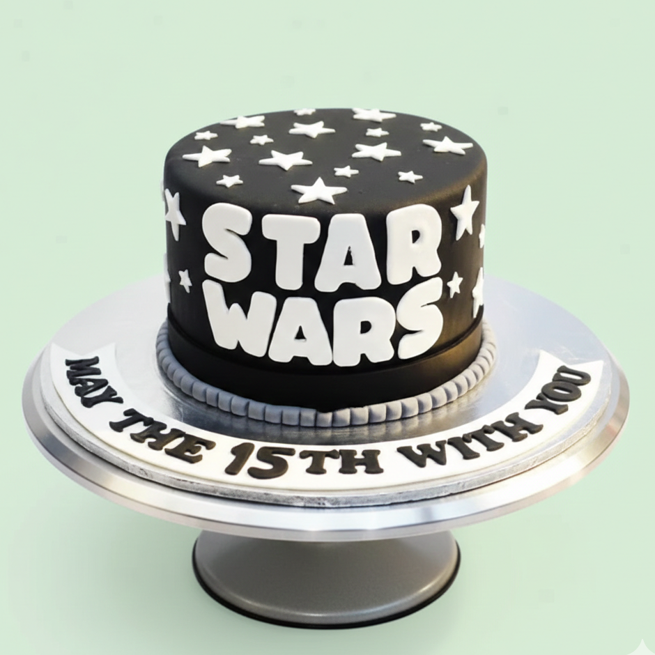 Star Wars Galaxy Cake