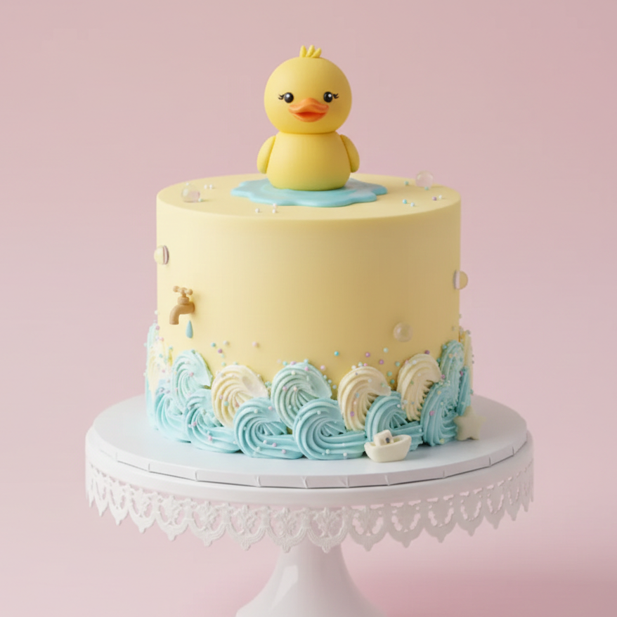 Baby Duck Cake