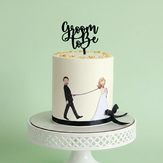 Groom vs. Freedom Cake