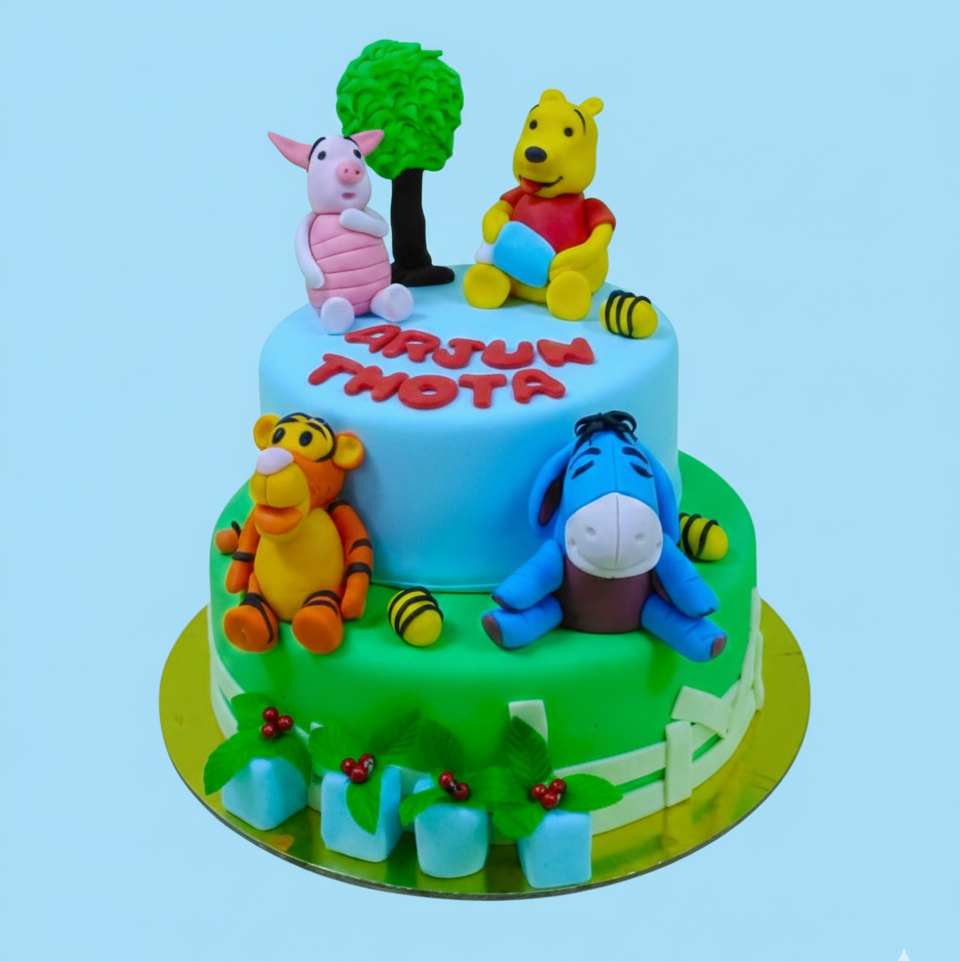 Jungle Animal Adventure Cake