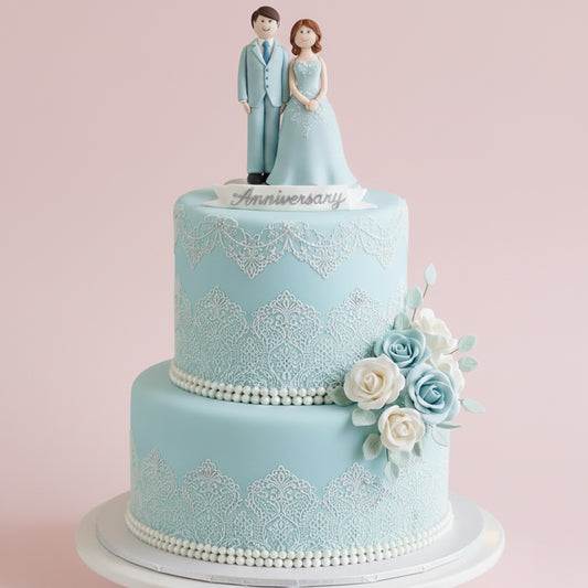 Icy Romance Cake
