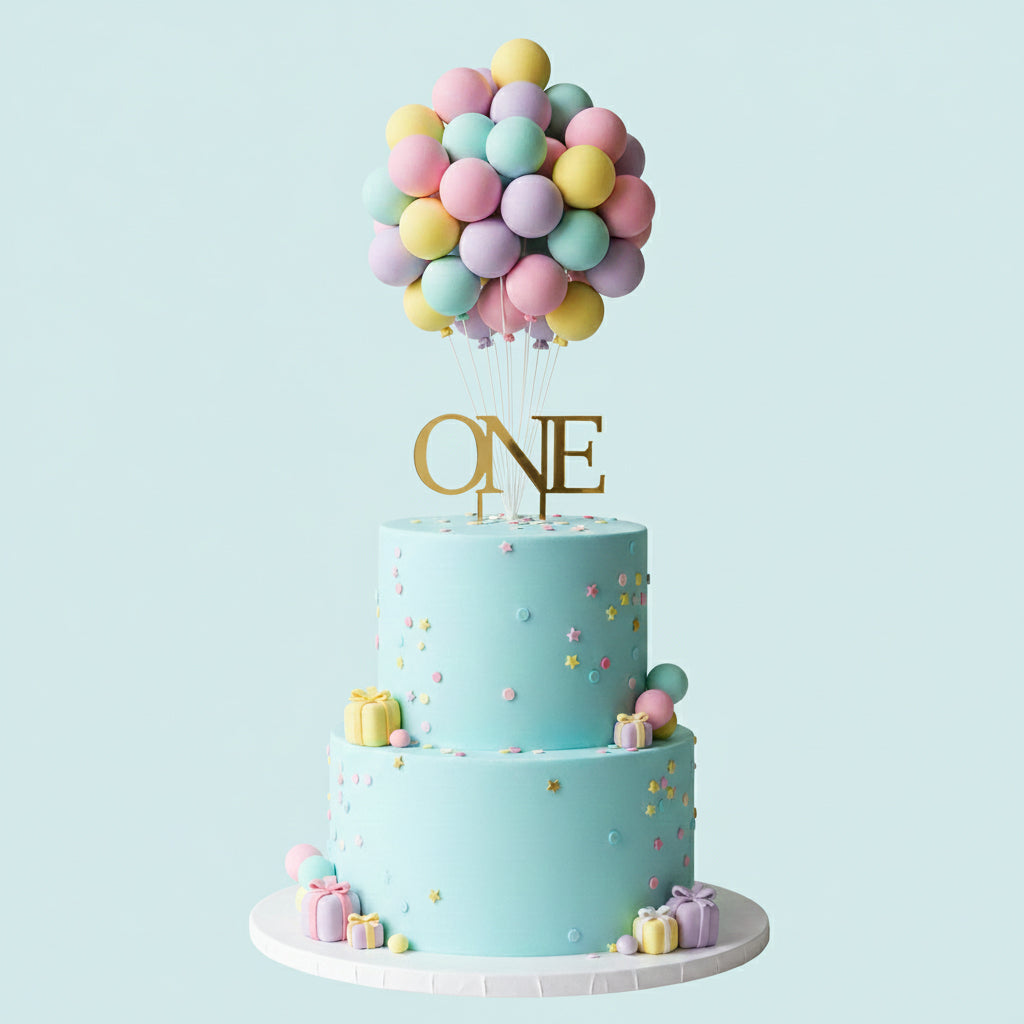 One Balloon Cake