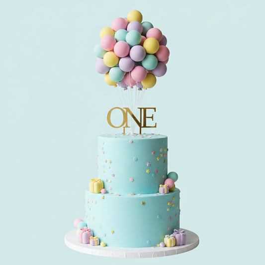One Balloon Cake