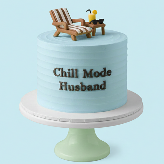 Chill Mode Husband Cake