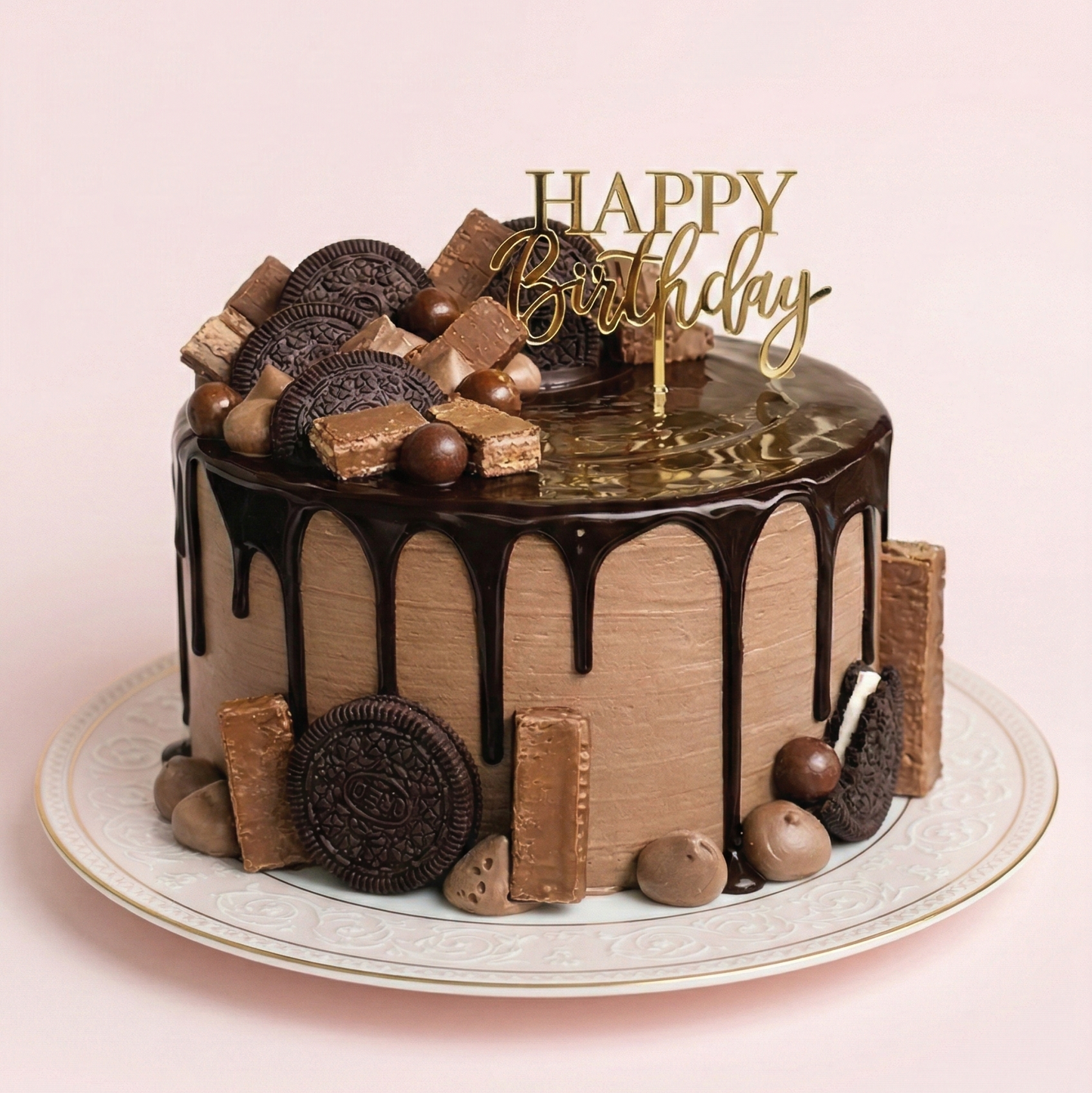 Chocolate Oreo Drip Delight