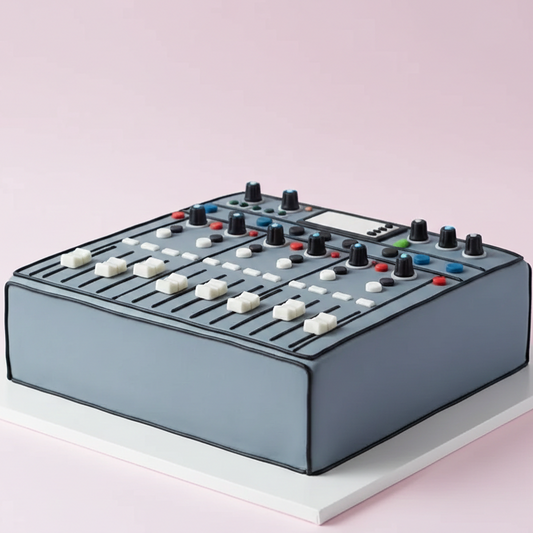 Music Studio Mixer Cake