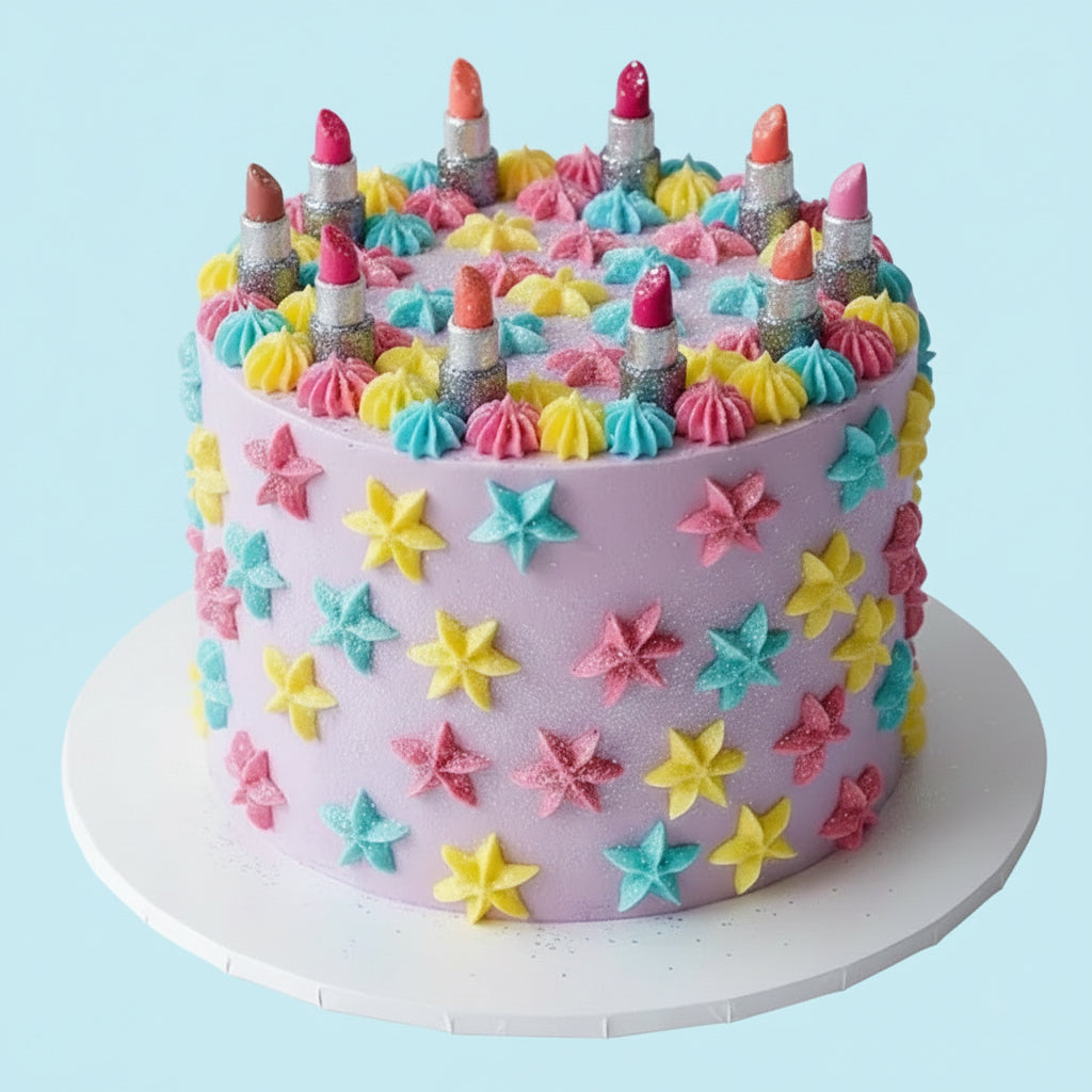 Sparkle Star Lip Cake