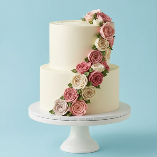 Love in Bloom Cake