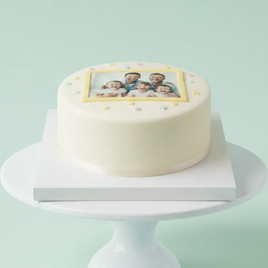 Happy Moments Photo Cake