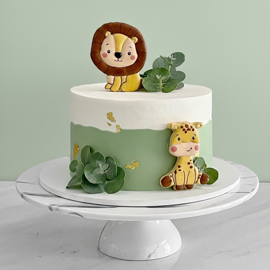 Jungle Cub Bliss Celebration Cake