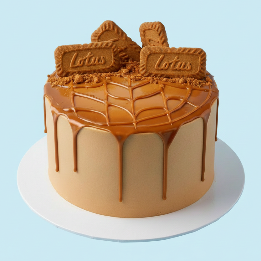 Biscoff Lotus Gourmet Drip Cake