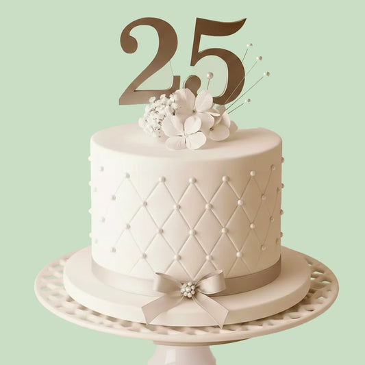 25th Sweetheart Memories Cake