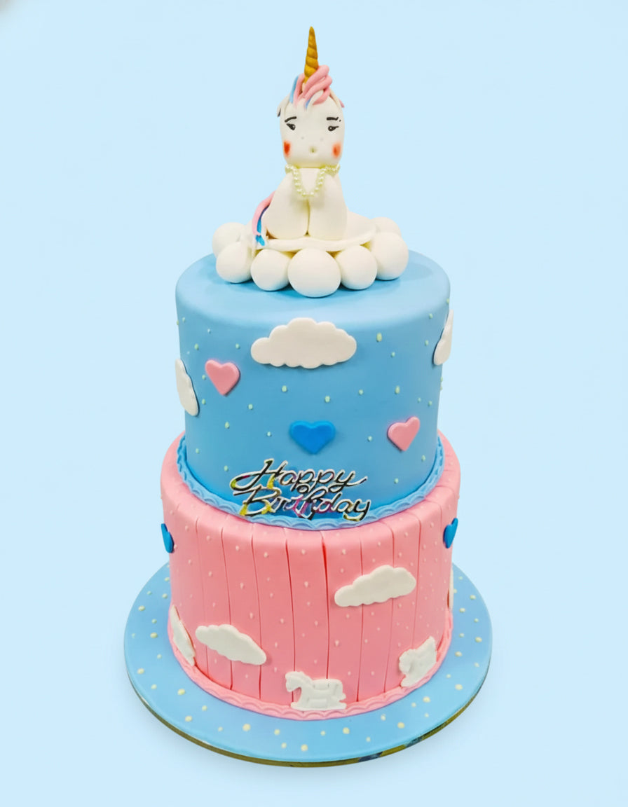 Unicorn Dream Birthday Cake