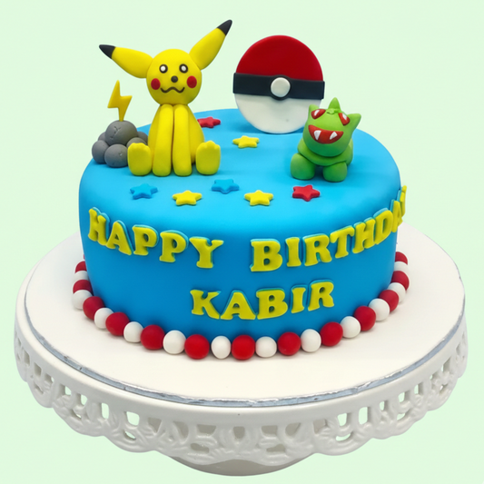 Pikachu Party Cake