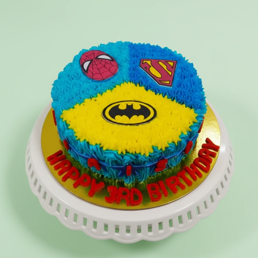 Batman Logo Cake