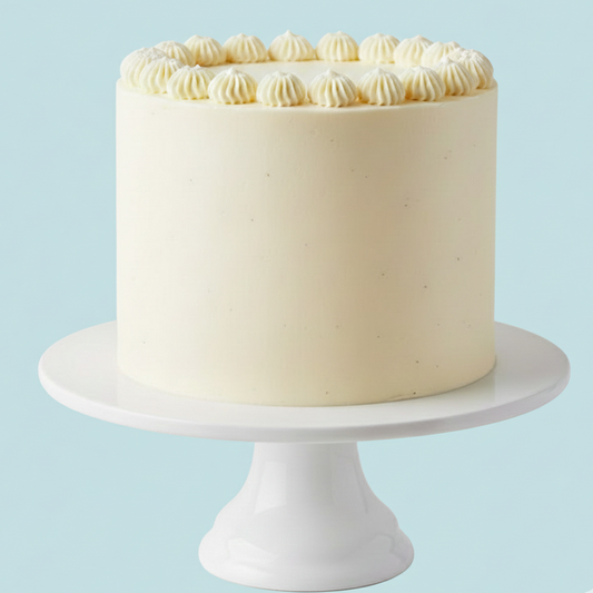 Classic Vanilla Birthday Cake