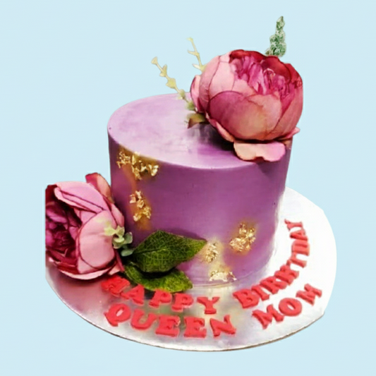 Big Flower Blossoms Cake