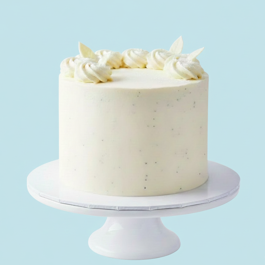 Vanilla Bean Fresh Cream Cake