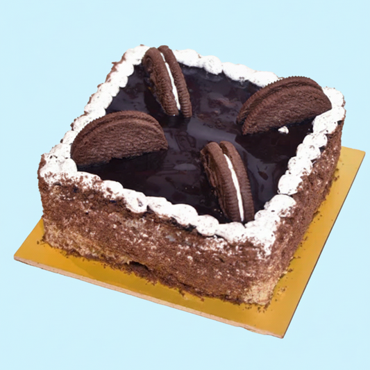 Bento Chocolate Vanilla Oreo Cake