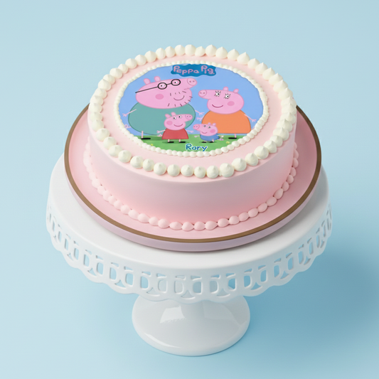Crowned Cutie Celebration Cake