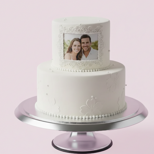 Forever Moments Photo Cake