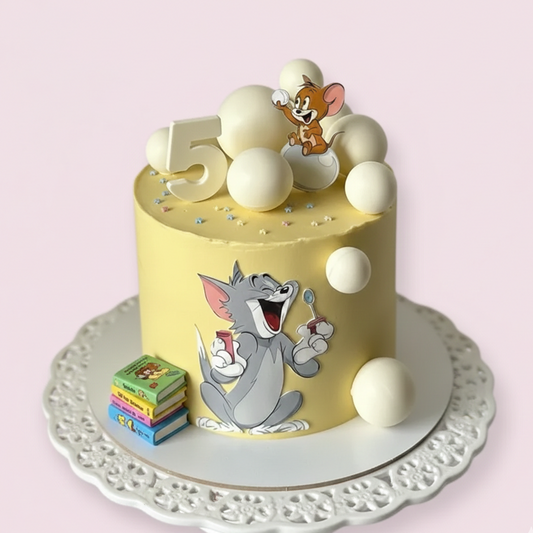 Tom & Jerry Golden Fun Cake
