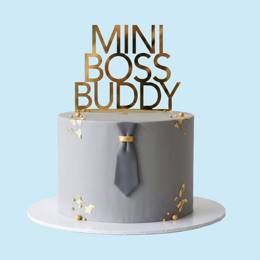 Mini Boss Buddy Cake