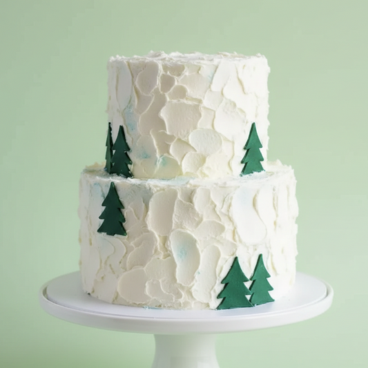 Snow Adventure Cake