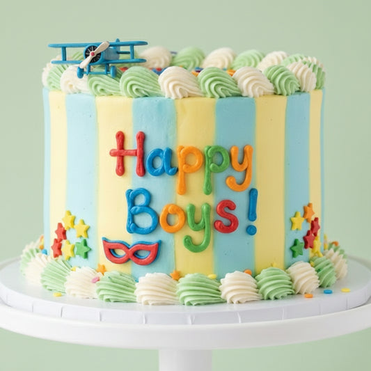 Happy Boys Cake