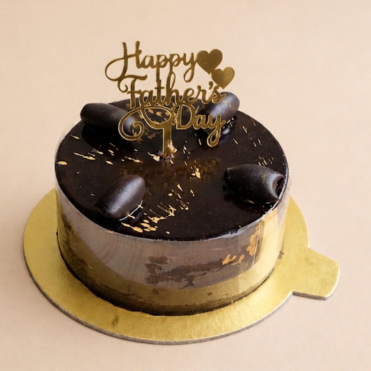 Father's Day Belgian Truffle Cake