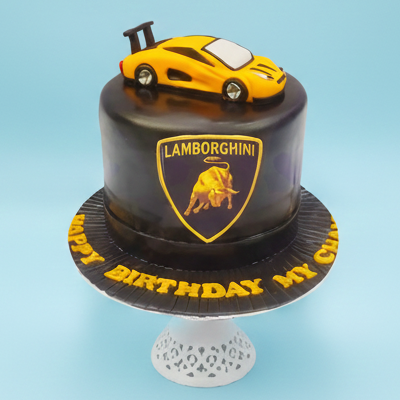 Lamborghini Habibi Cake