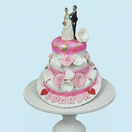 Marry Me Stage Cake
