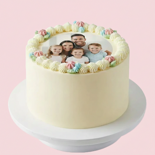 Smile and Memories Cake
