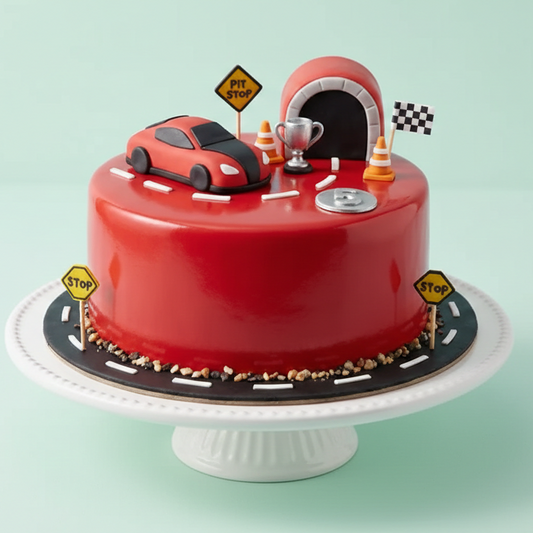 Speedster Tunnel Cake