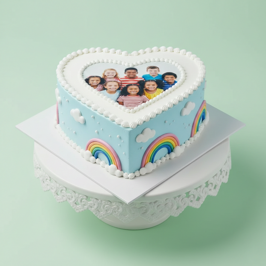 Smile Bright Photo Cake