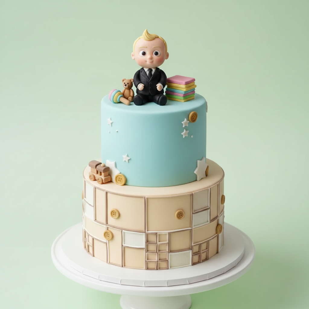 Office Baby Cake