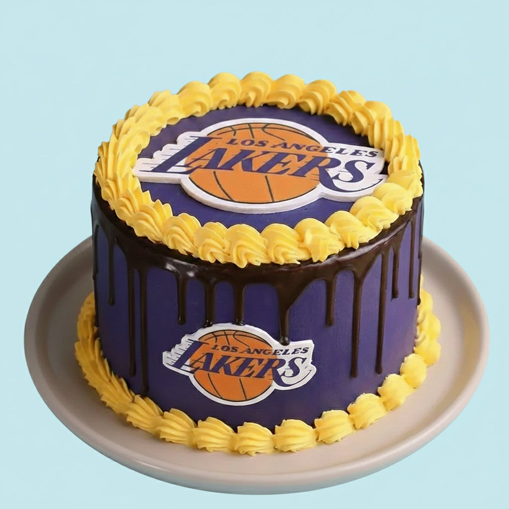 Basketball Drum Cake