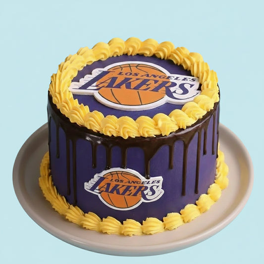 Basketball Drum Cake