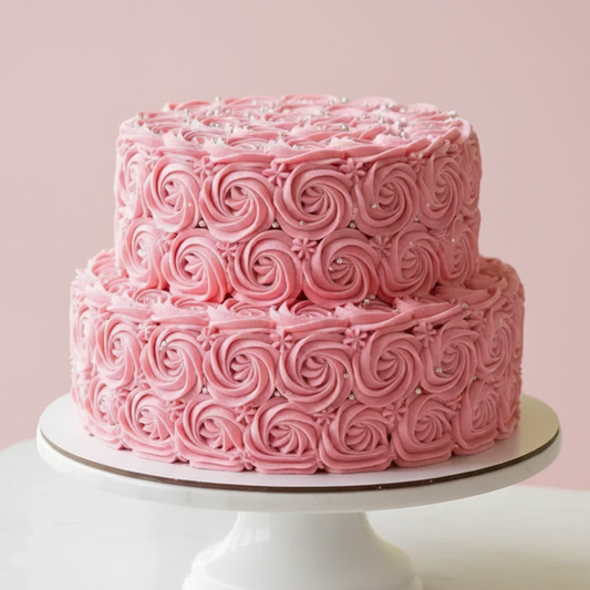 Rose Petal Delight Cake