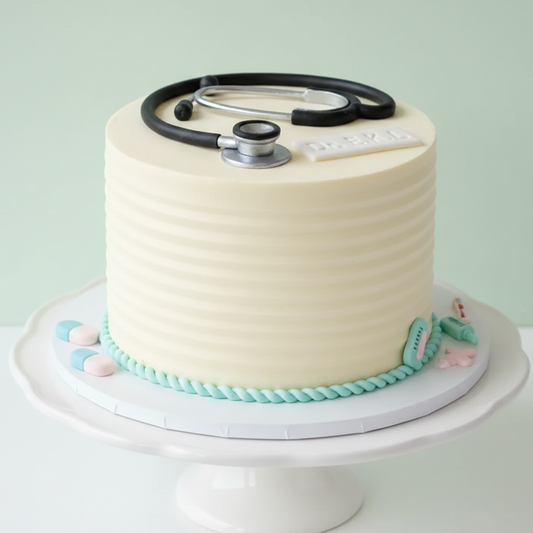 Stethoscope Cake