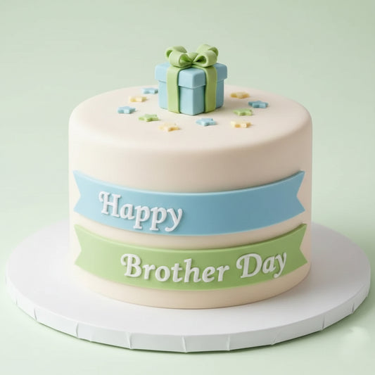 Happy Brother Day Cake