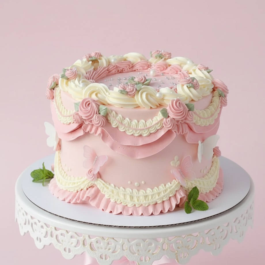 Royal Rococo Vintage Cake