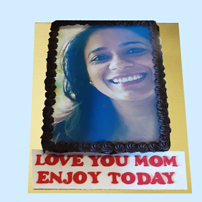 Personalise photo cake