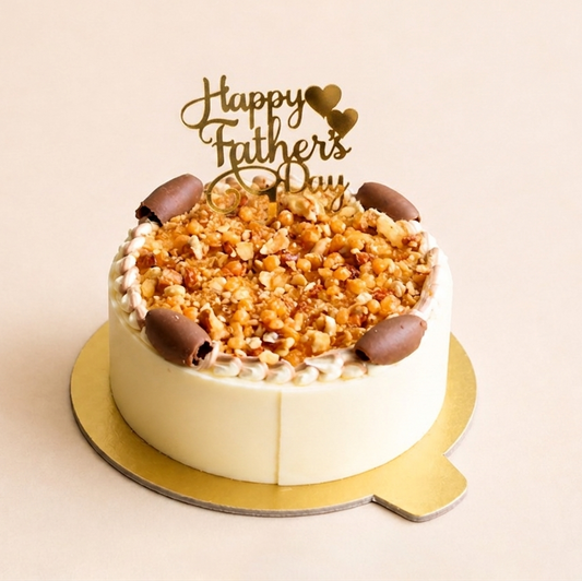 Father'S Day Vanilla Praline Cake